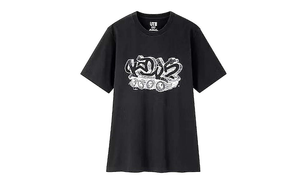 Uniqlo Wordmark Tee "Black" KAWS202488