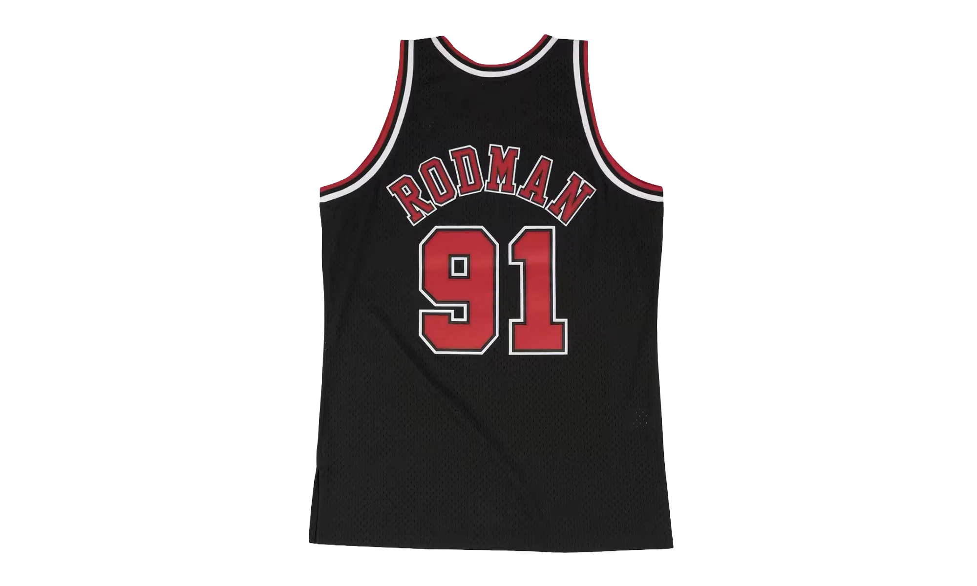 NBA Dennis Rodman Swingman Alternate Jersey "1997 Chicago Bulls - Black" SMJYGS18152 CBUBLCK97DRD