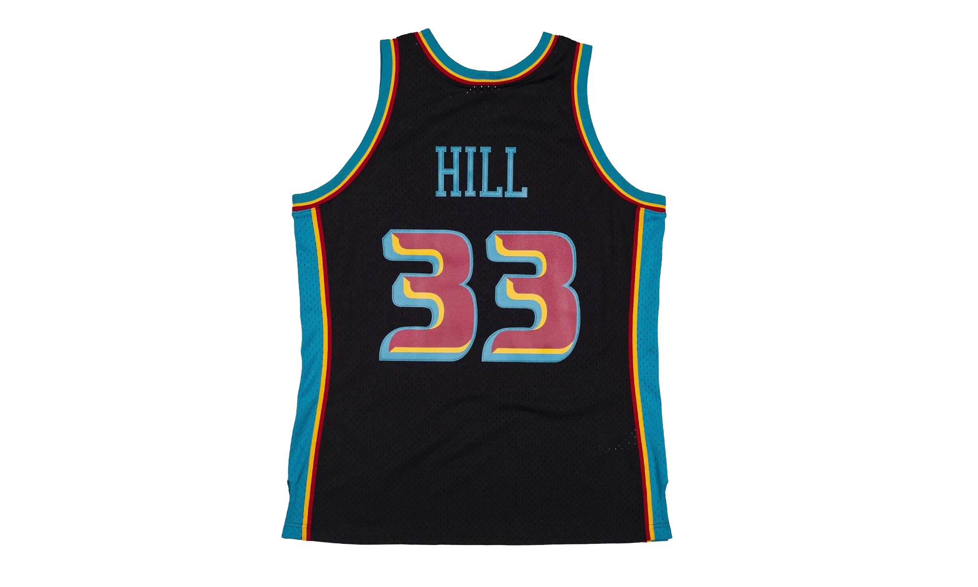 NBA Grant Hill Reload Swingman Jersey "1998 Detroit Pistons - Black" SMJYCP19295 DPIBLCK98GHI