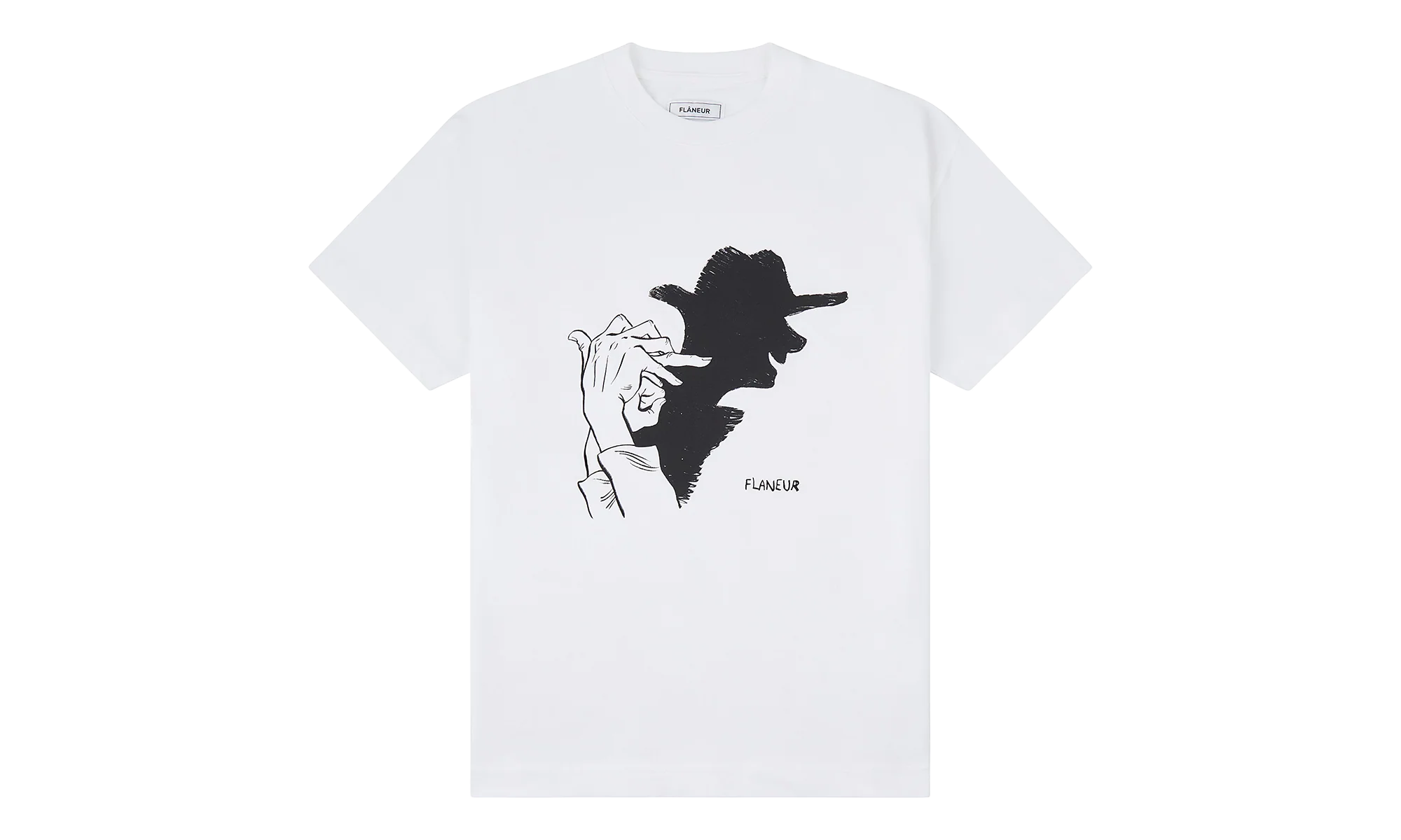 Shadow Play Tee "White" F15178 WHT