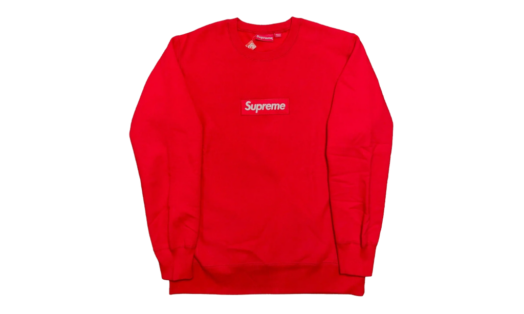 Box Logo Crewneck Sweatshirt "FW15 - Red" SU27230