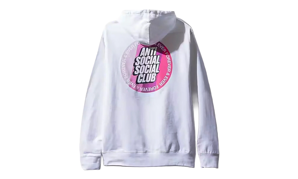 Forever and Ever Circle Logo Hoodie "White" ASSC019