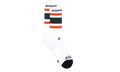Fuck You Striped Sock "White / Orange" CHRM1025