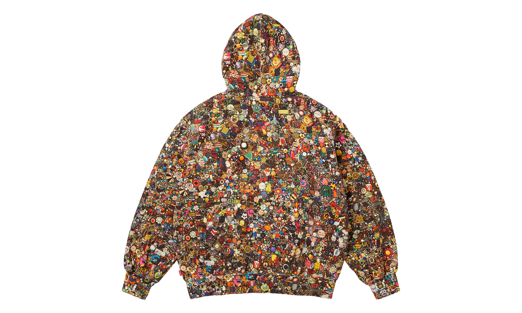 Mike Kelley Zip Up Hooded Sweatshirt "SS26 - Multicolor" SU27460
