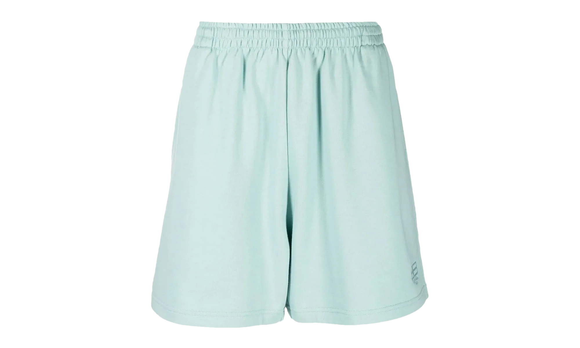 SWEAT PANTS SHORTS "Green" 676137TMVG64947AQUA