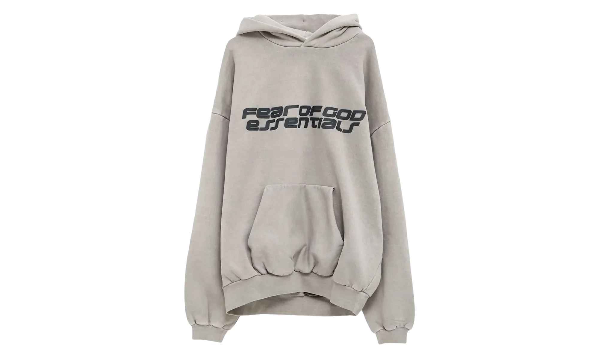 Heavy Fleece 90s Hoodie "Smoke Grey" 192HO256561F