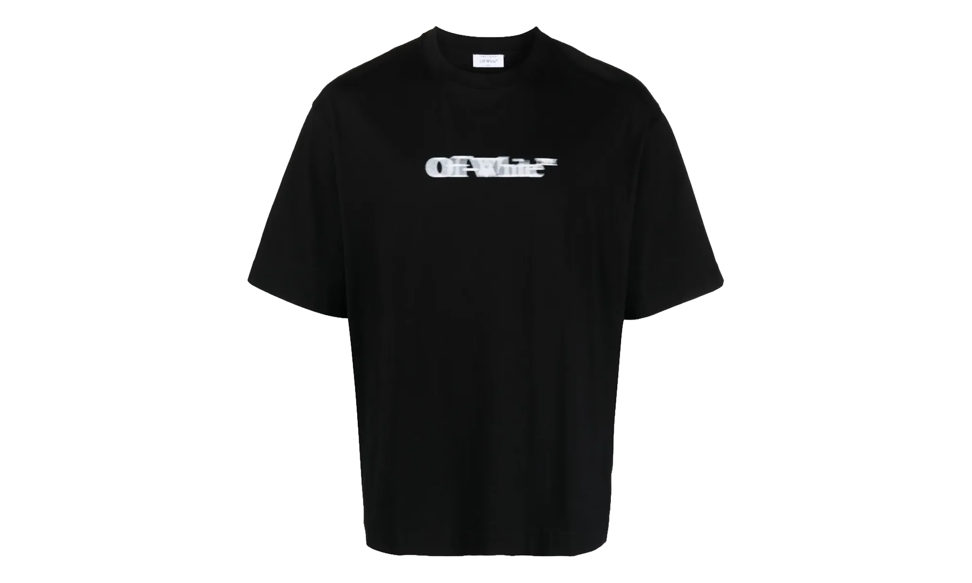 Blurred Logo T-Shirt "Black / White" OMAA120F23JER0021001