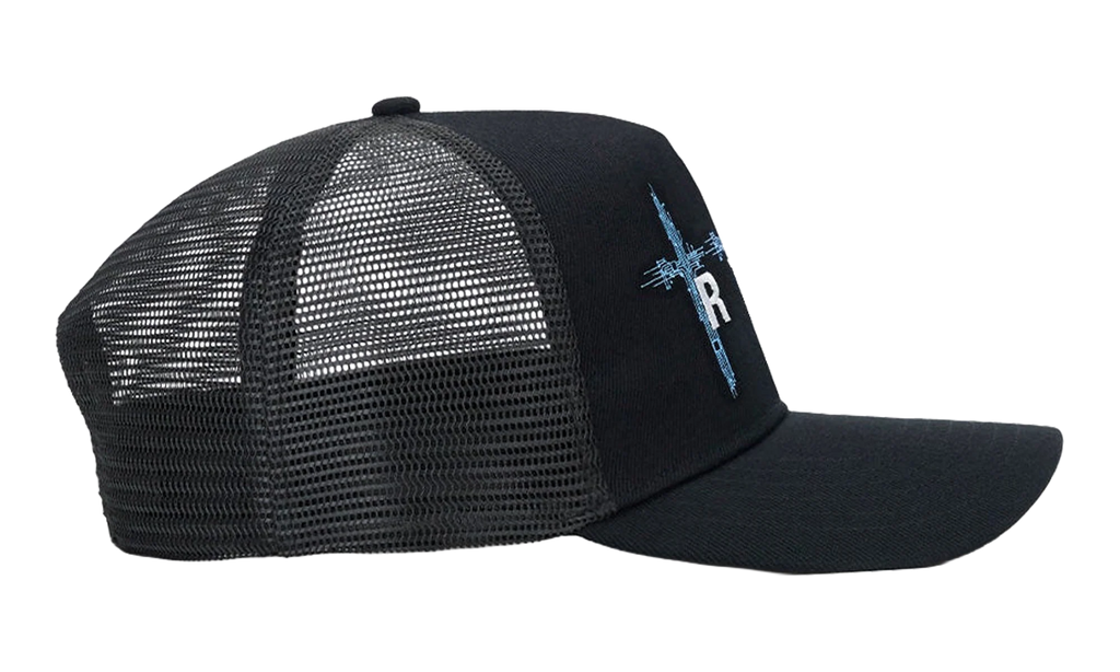 Gideon Trucker Hat "Black Triple Circuit Board Cross" MDGDW422 A1954BTCBC