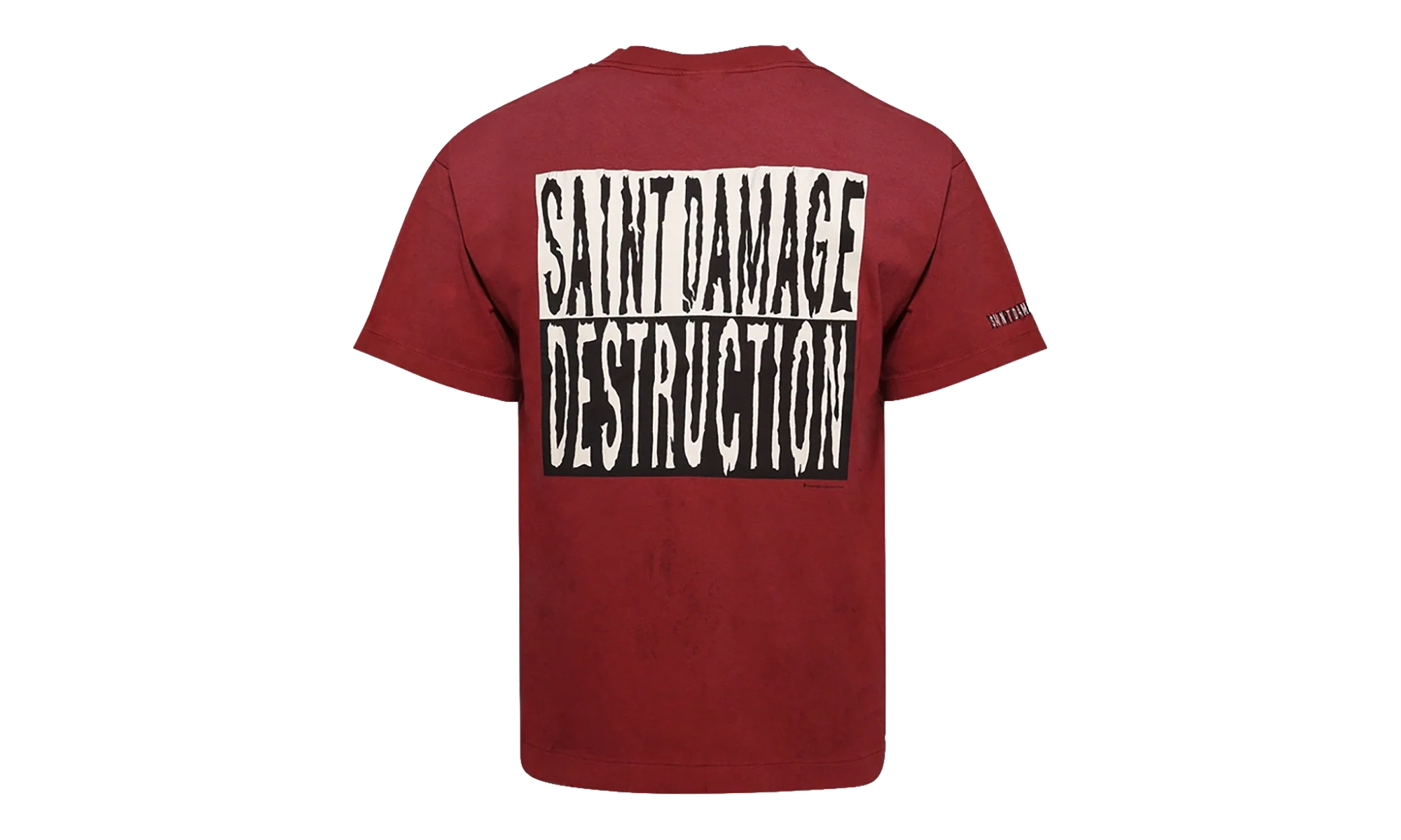 Damage Destruction T-Shirt "Burgundy" SMHR80000030
