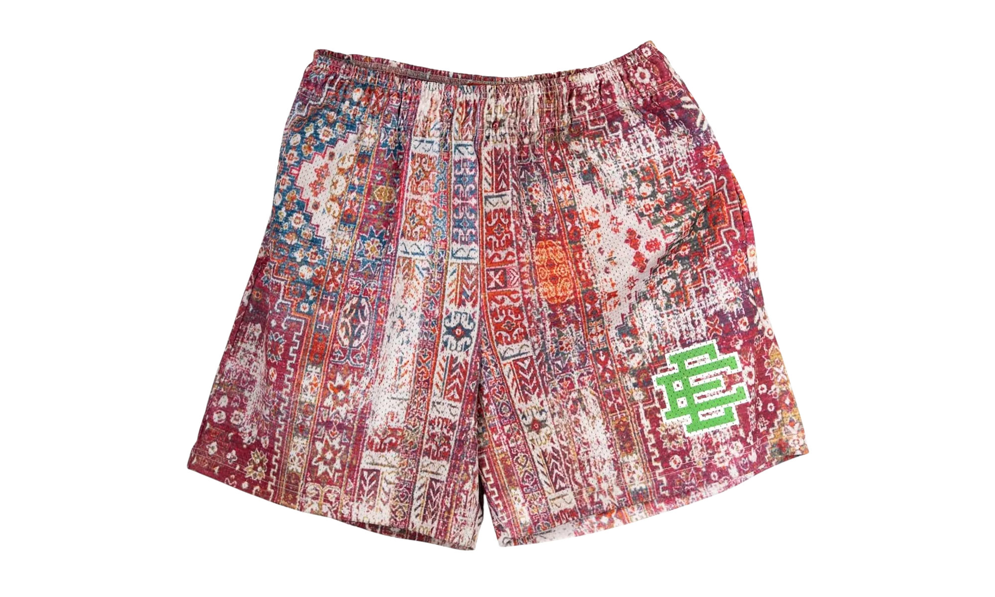 EE Basic Shorts "Rug - Red / Navy / Green" EE131