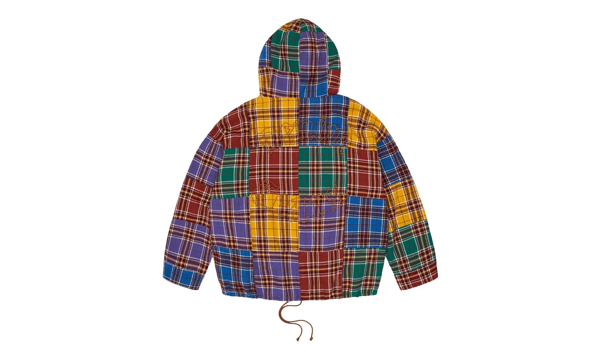 MVP Plaid Patchwork Pullover "Multicolor" DT457