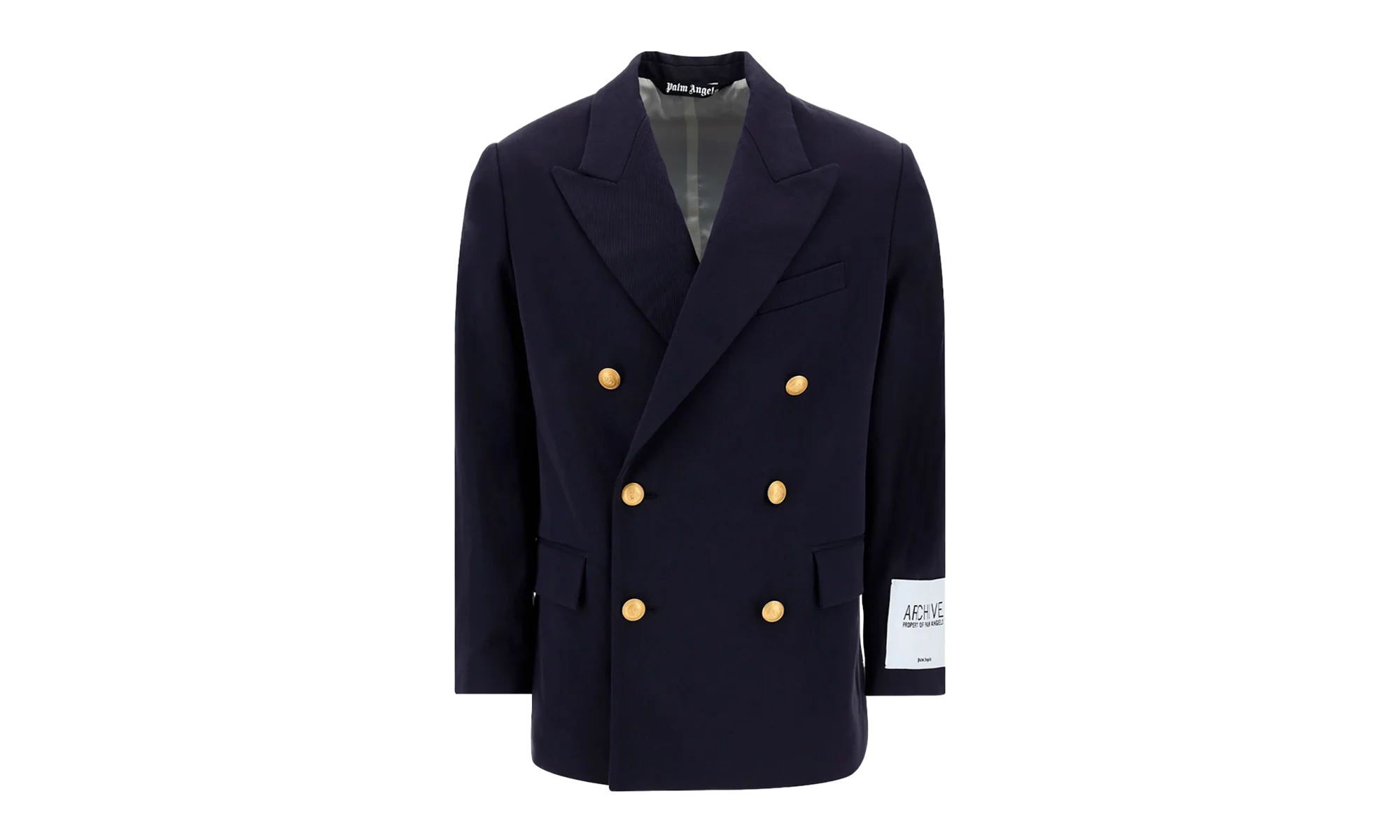 Archive Double Breasted Blazer "Navy" PMEN019F21FAB0014610