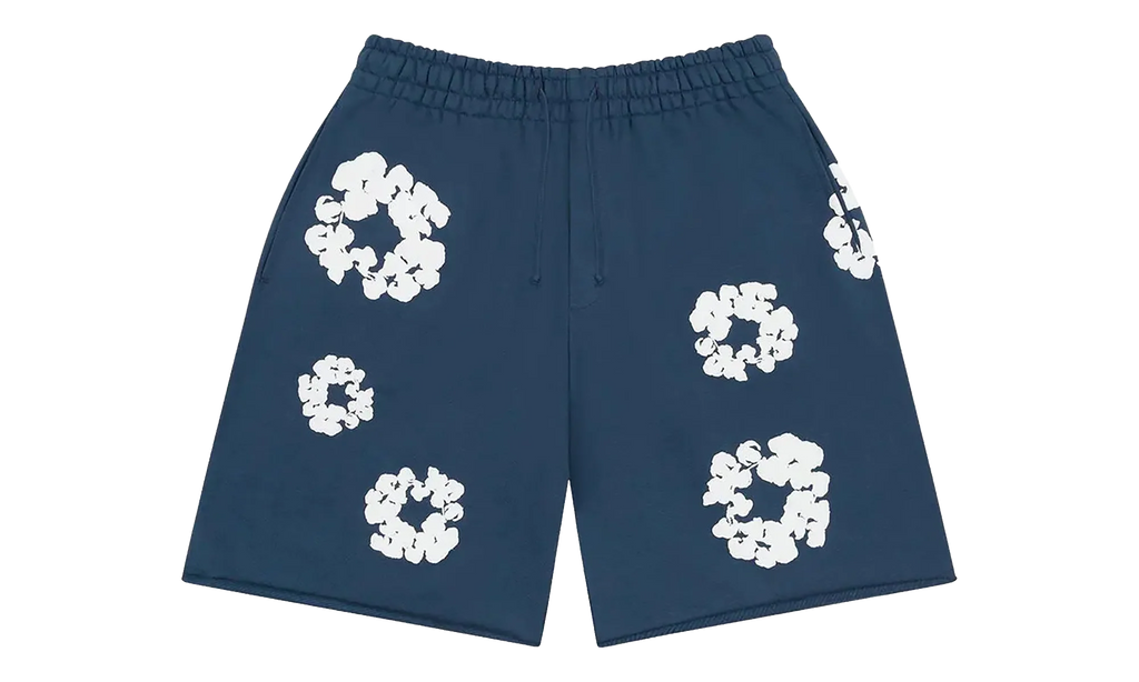 Cotton Wreath Sweatshorts "Navy" DT508