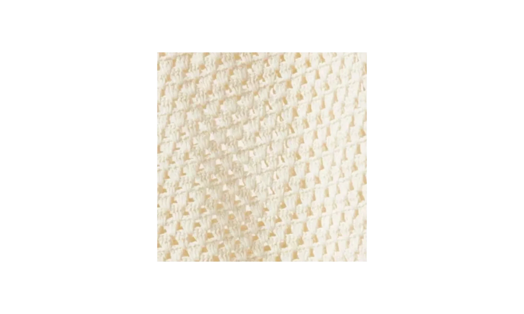 Rhea Knit Cropped Tee WMNS "Cream" KHW030308 112