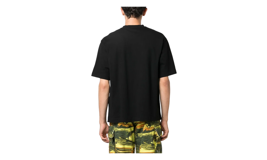 Blurred Logo T-Shirt "Black / White" OMAA120F23JER0021001