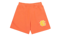 EE BASIC SWEAT SHORT "Coral/ Yellow/White" EE487
