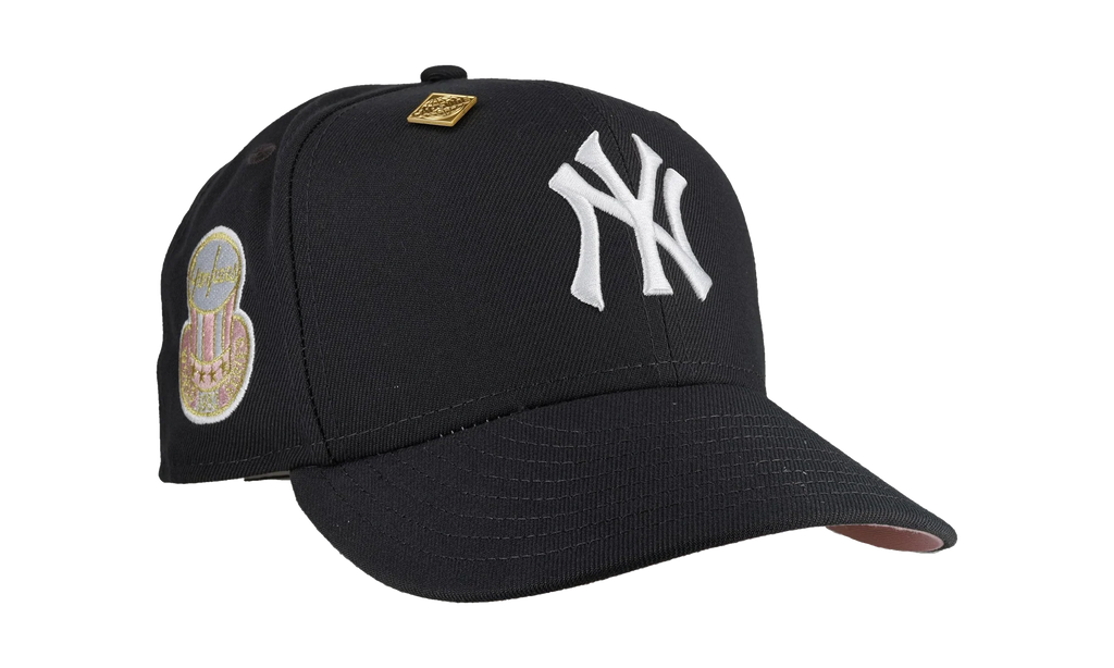 59FIFTY New York Yankees 1952 World Series Fitted Hat "Graphite / Pink" NE230
