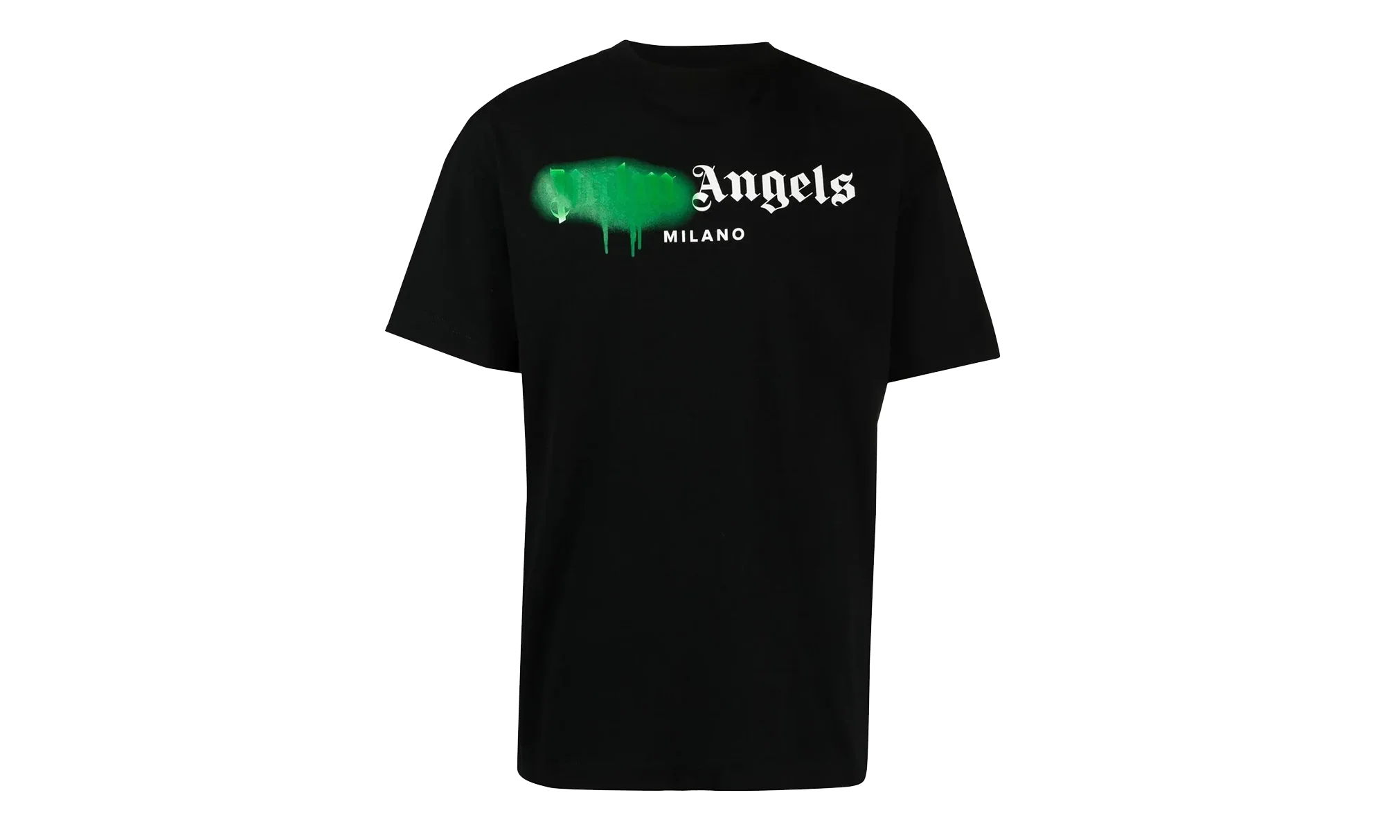 Milano Sprayed Logo T-shirt "Black" PMAA001C99JER0061055