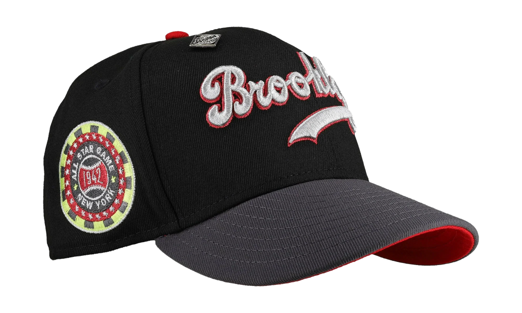 59FIFTY Brooklyn Dodgers 1942 ASG Fitted Hat "Metallic / Volt" 123451299696