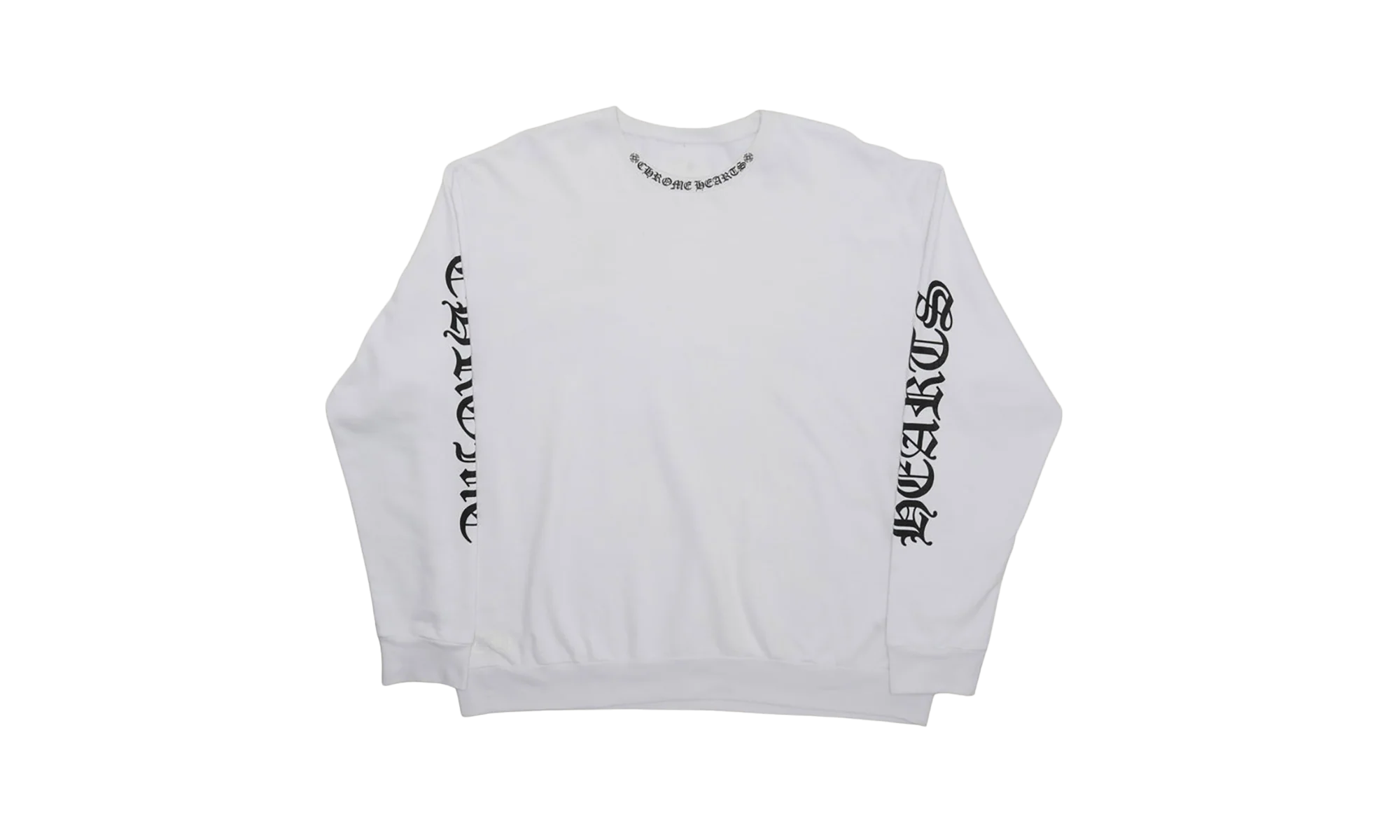 Neck Logo Crewneck "White" CHRM0018