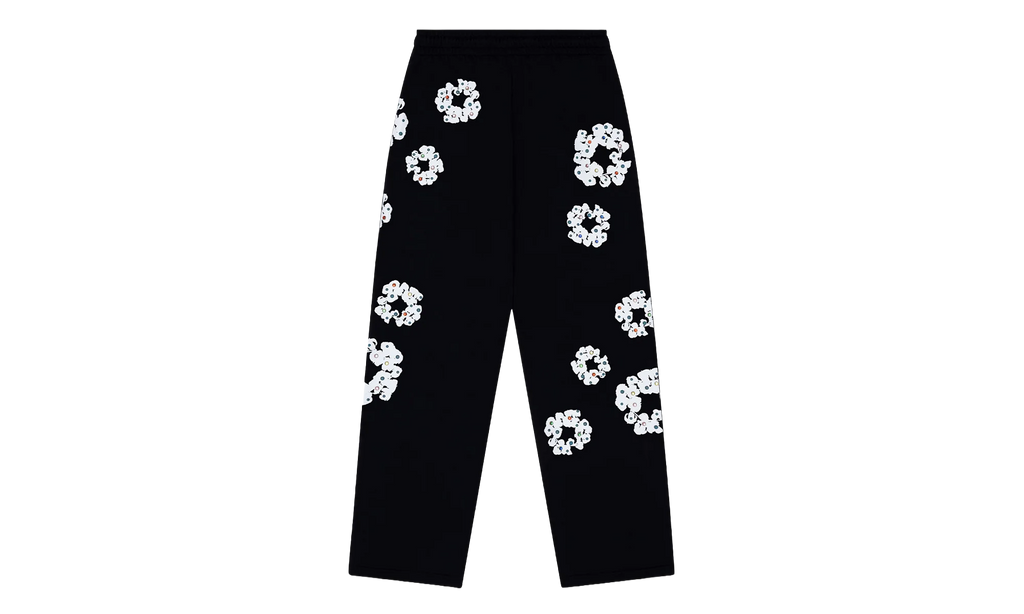 Rhinestone Sweatpants "FW25 - Black" DT420