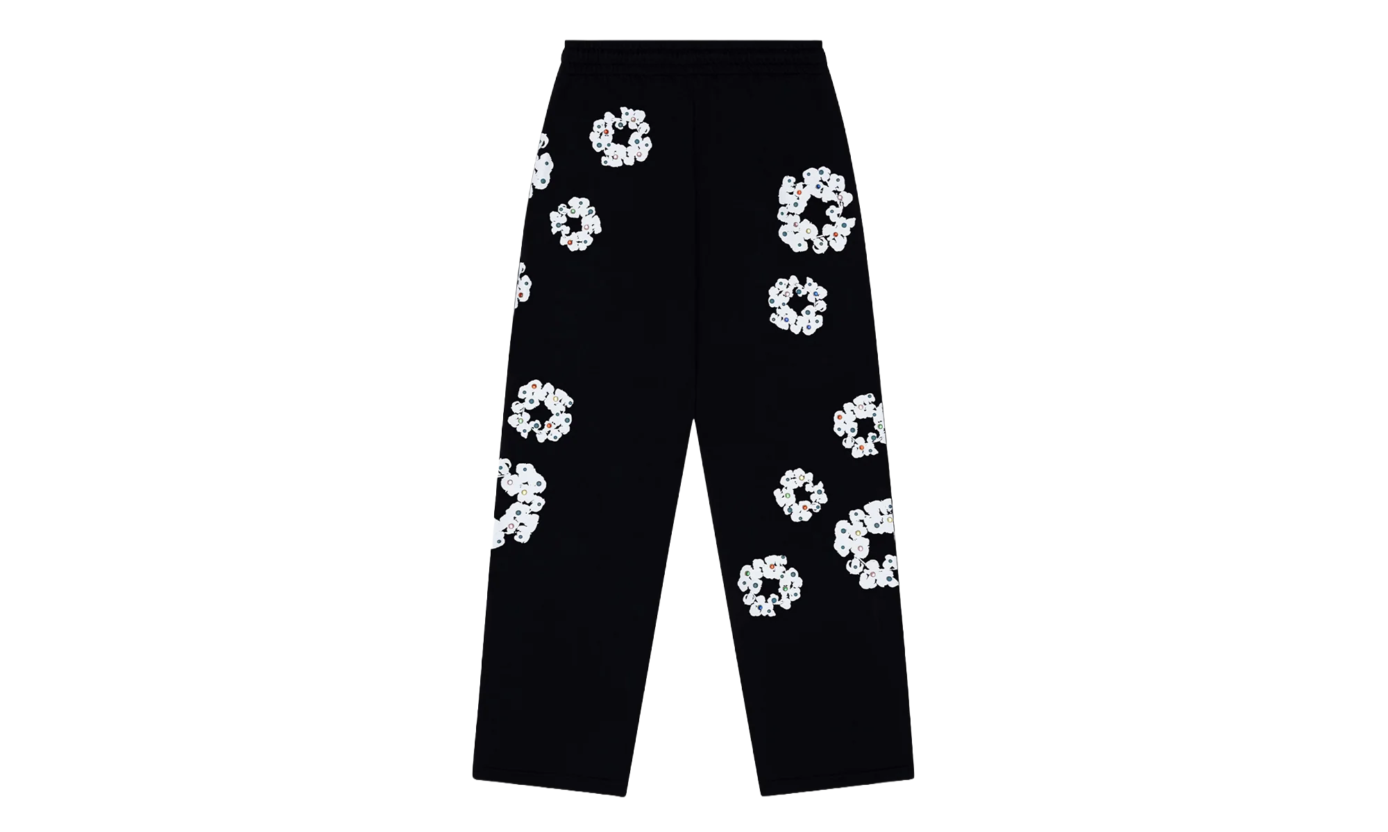 Rhinestone Sweatpants "FW25 - Black" DT420