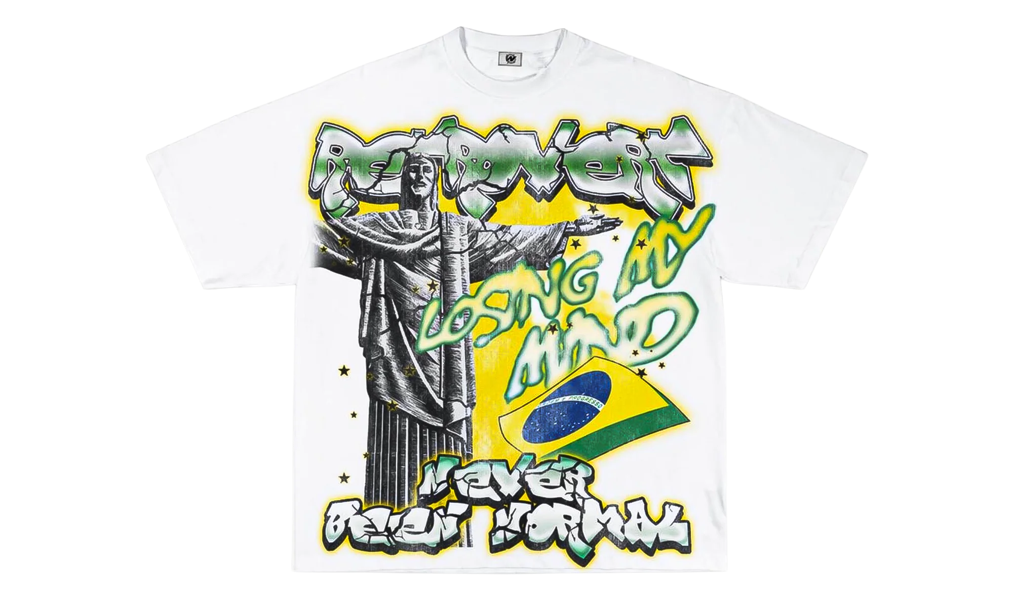 Brazil Tee "White" RET033