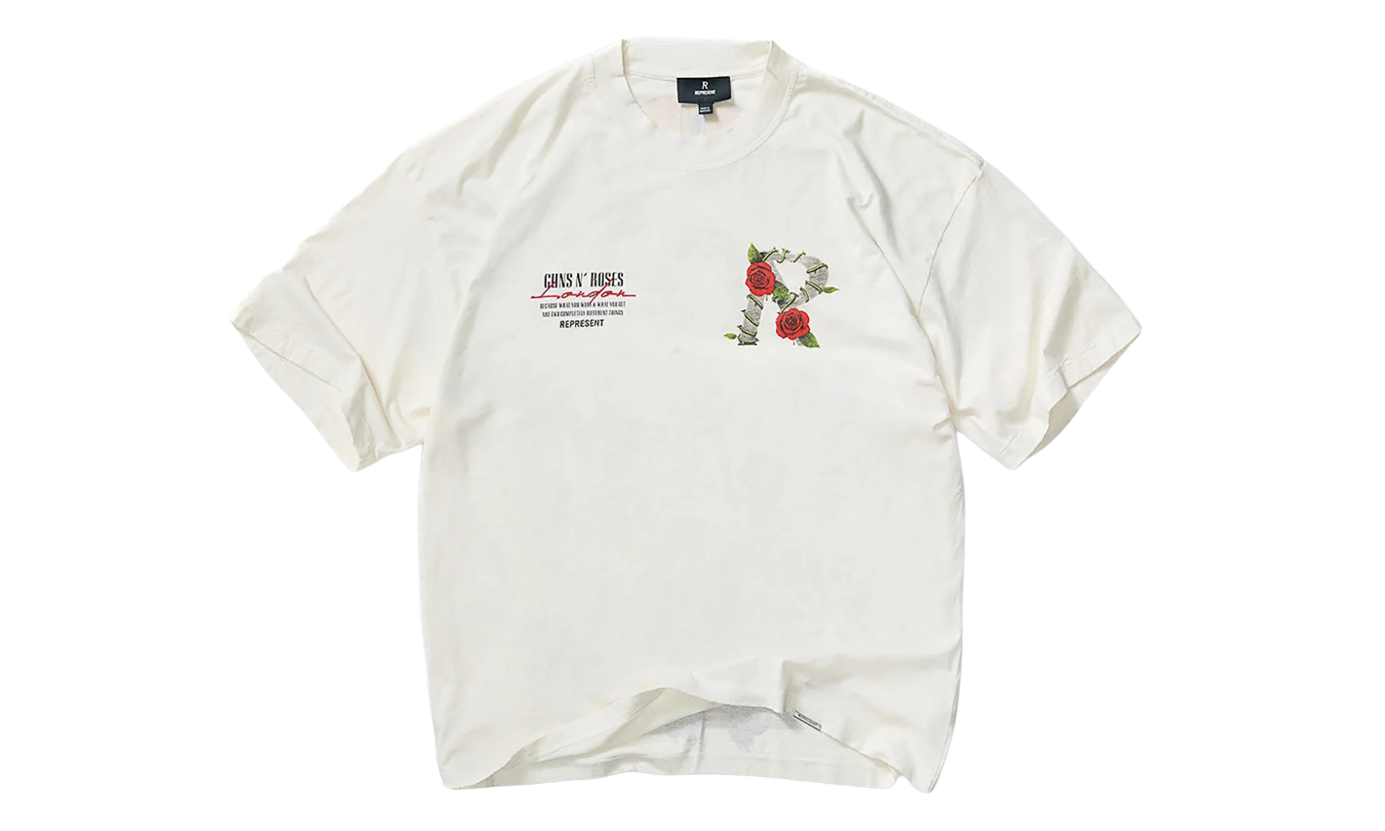 Guns N Roses Tour SS Tee "White" MLM100757-FW
