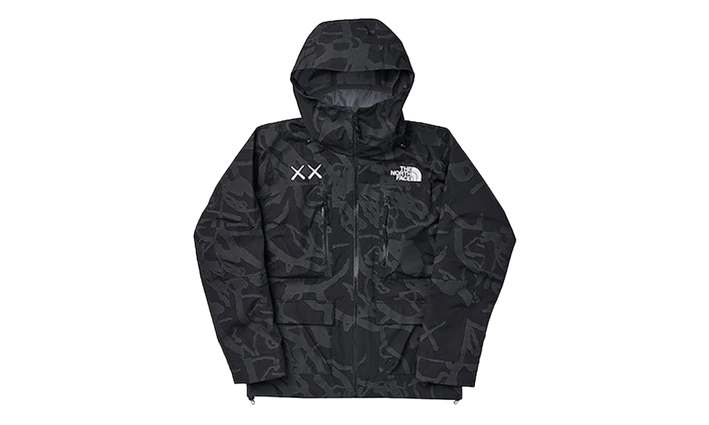 The North Face Freeride Jacket "TNF Black Dragline Print" KAWS202463