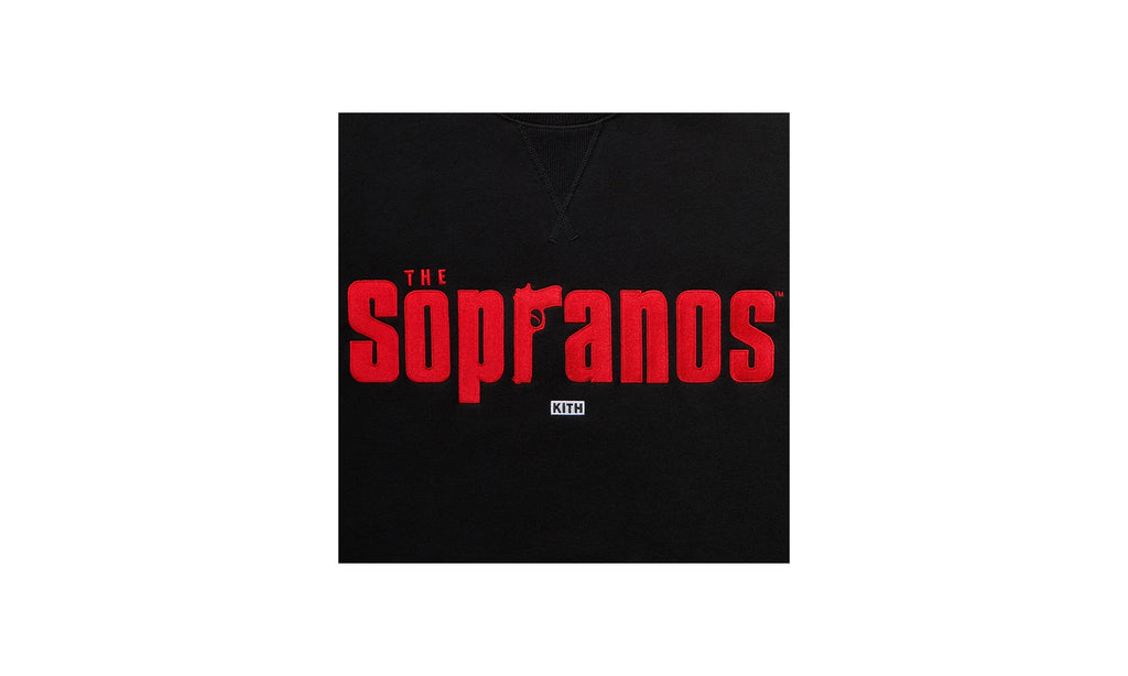 The Sopranos Main Logo Nelson Crewneck "Black" khm034655 001