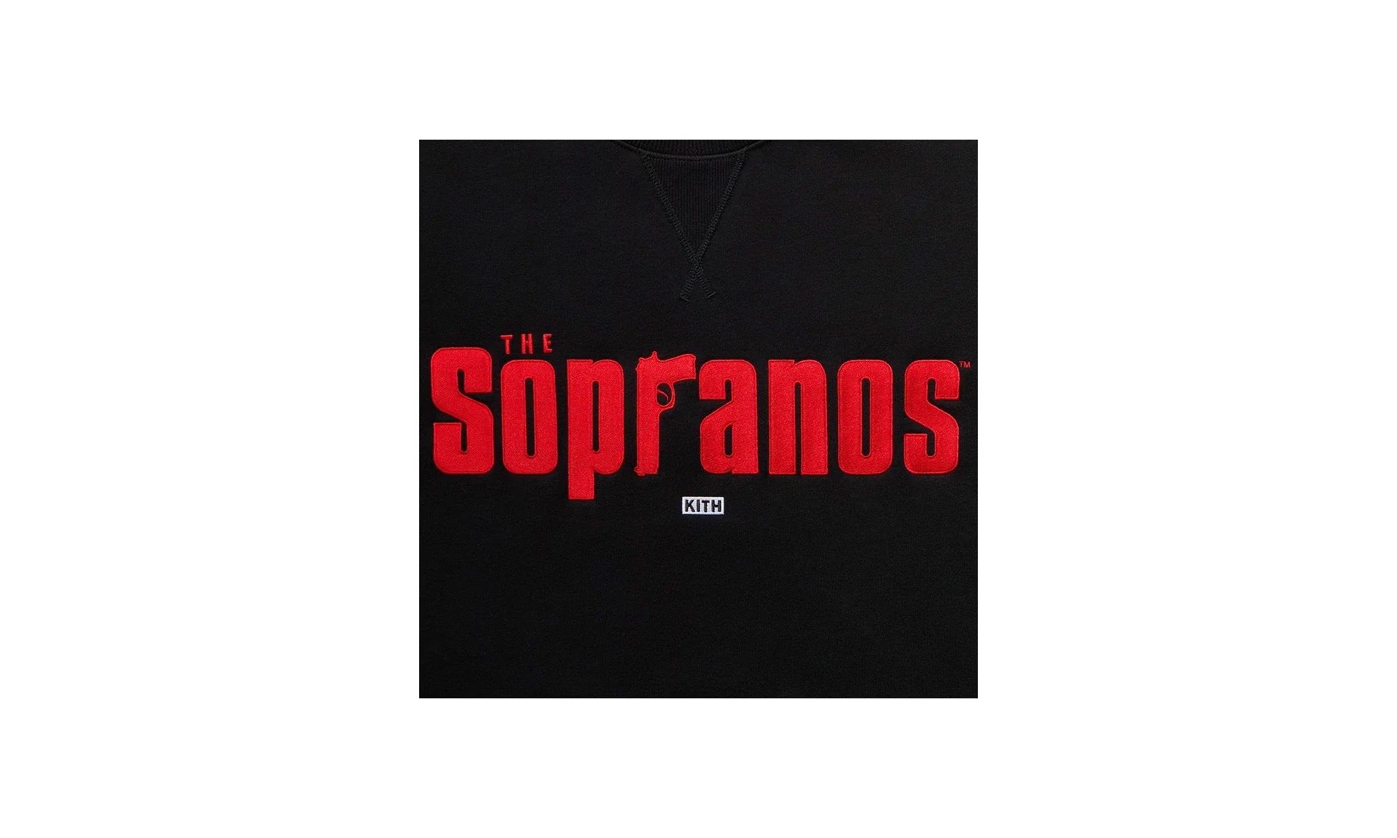 The Sopranos Main Logo Nelson Crewneck "Black" khm034655 001