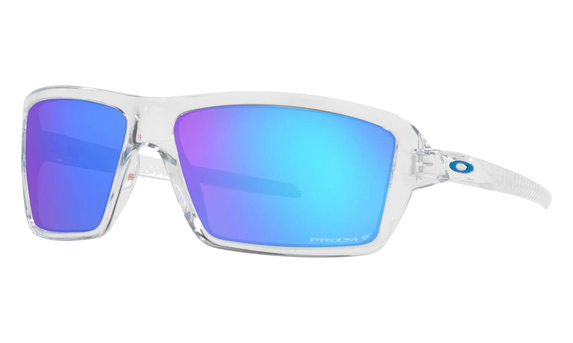 Cables Polarized Sunglasses "Polished Clear / PRIZM Sapphire" OO9129 05