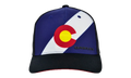 Indy Passport Trucker Hat "Black / Colorado" FOS900914 26L