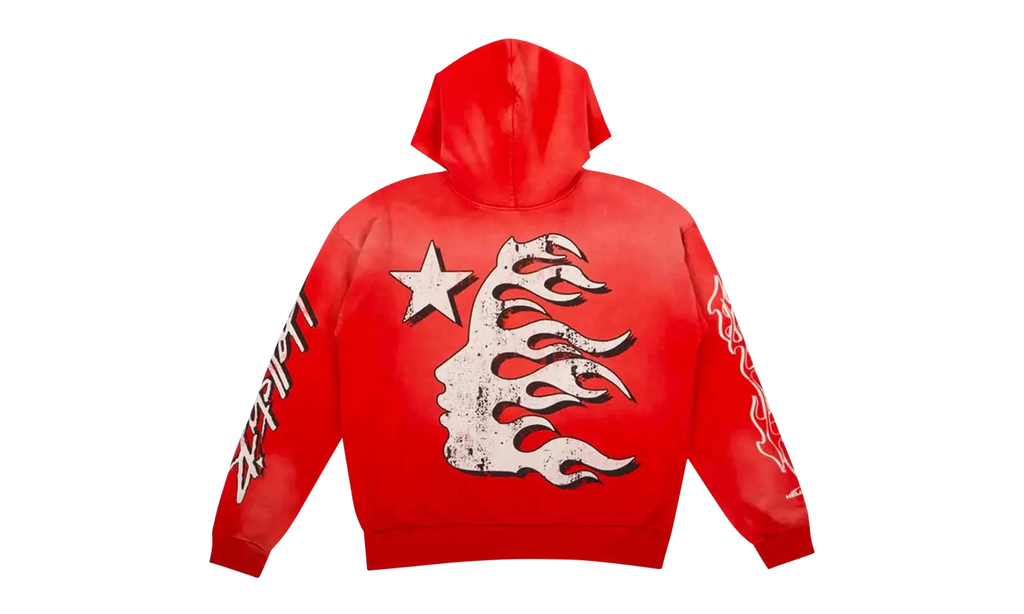 HELLSTAR RECORDS HOODIE "Red" HSR164