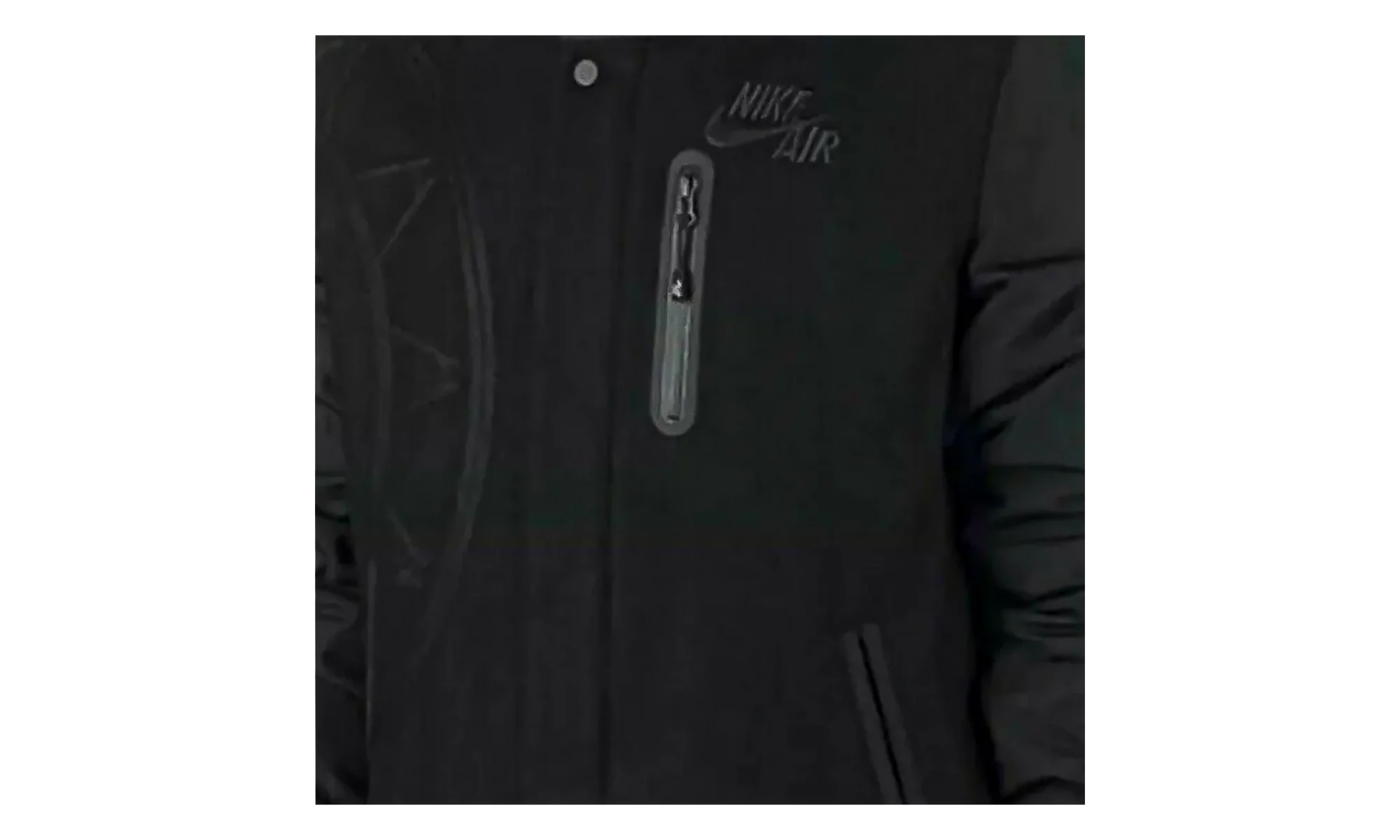 Air Destroyer Letterman Wool Championship Jacket "Black" 860089 010
