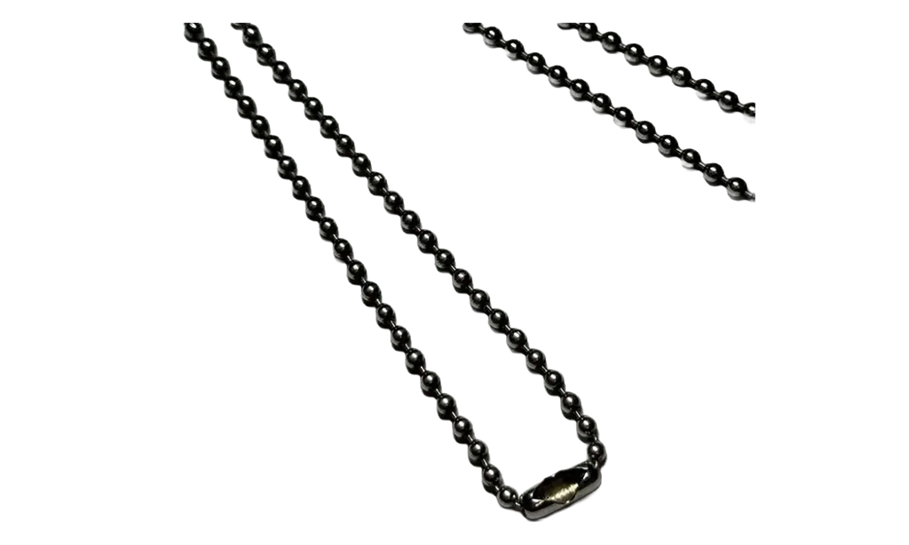 Ball Chain Necklace "18 inches - Silver" CHRM0961