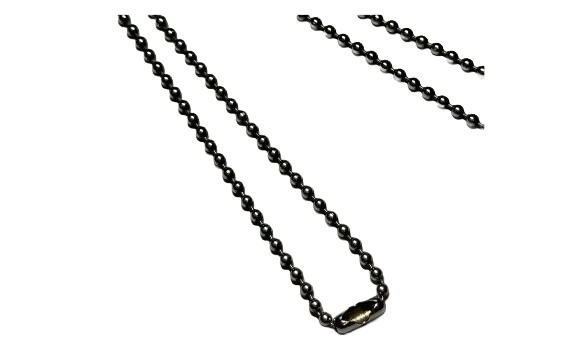 Ball Chain Necklace "18 inches - Silver" CHRM0961
