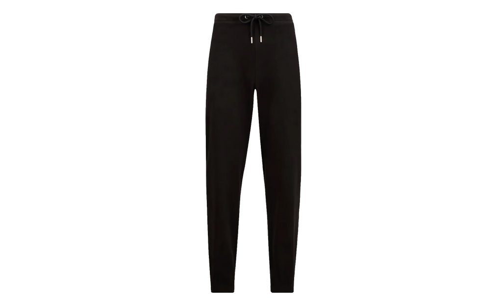 Pantalone Lungo / Logo Patch Cotton Sweatpants "Black" MON12