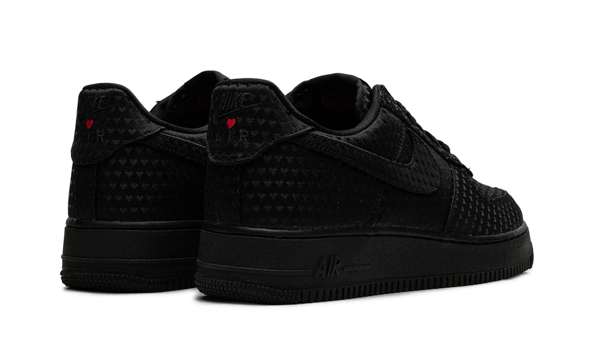 Nike Air Force 1 "Valentine's Day - Triple Black (2026)" IB6836 001