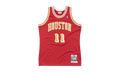 NBA Yao Ming Authentic Jersey "2004 Houston Rockets - Scarlet" AJY4CP18179 HROSCAR04YMI