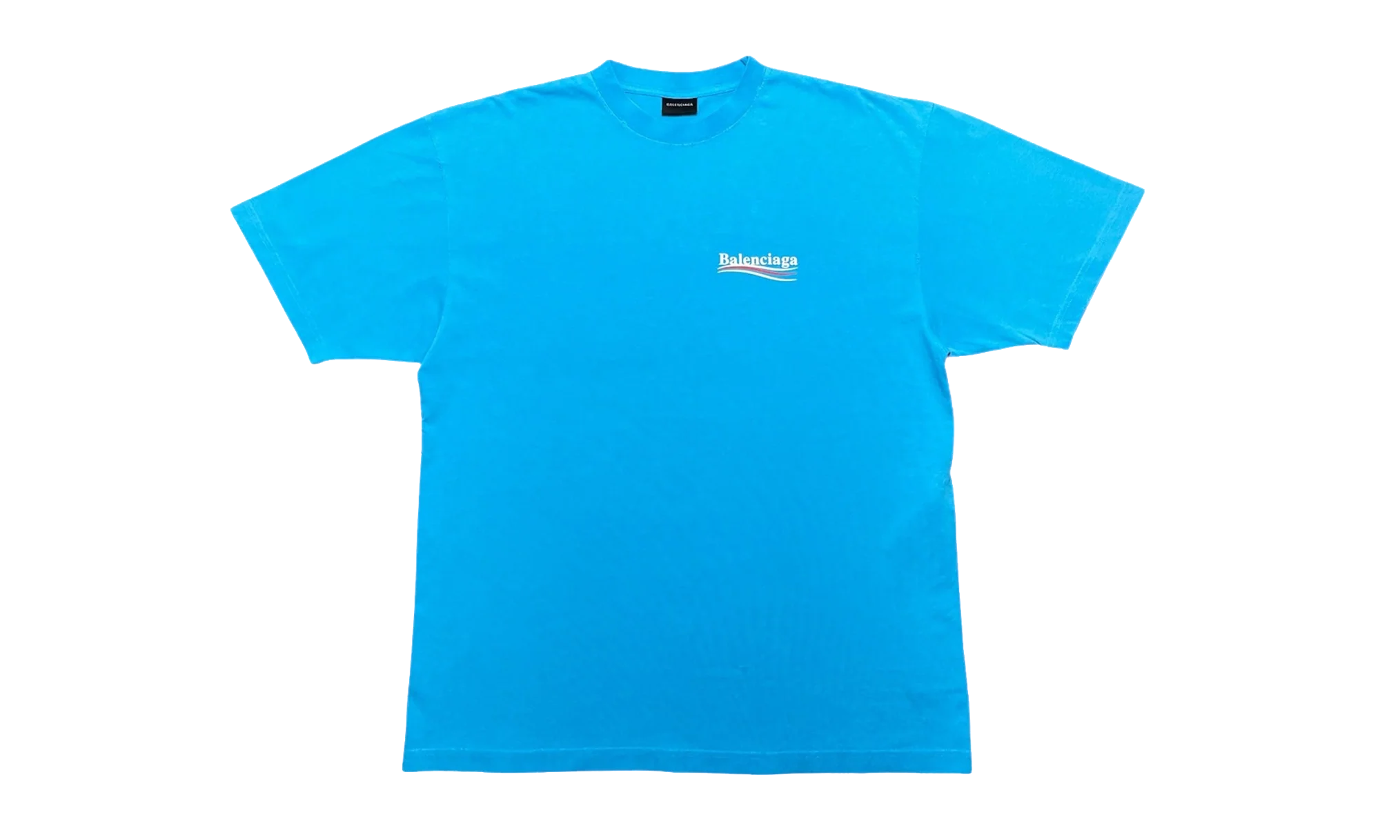 Political Campaign Short Sleeve Tee "Light Blue" 641655 TNVG5 4760
