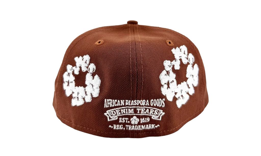 New Era Cotton Wreath 59Fifty Fitted Cap "Brown" DT339