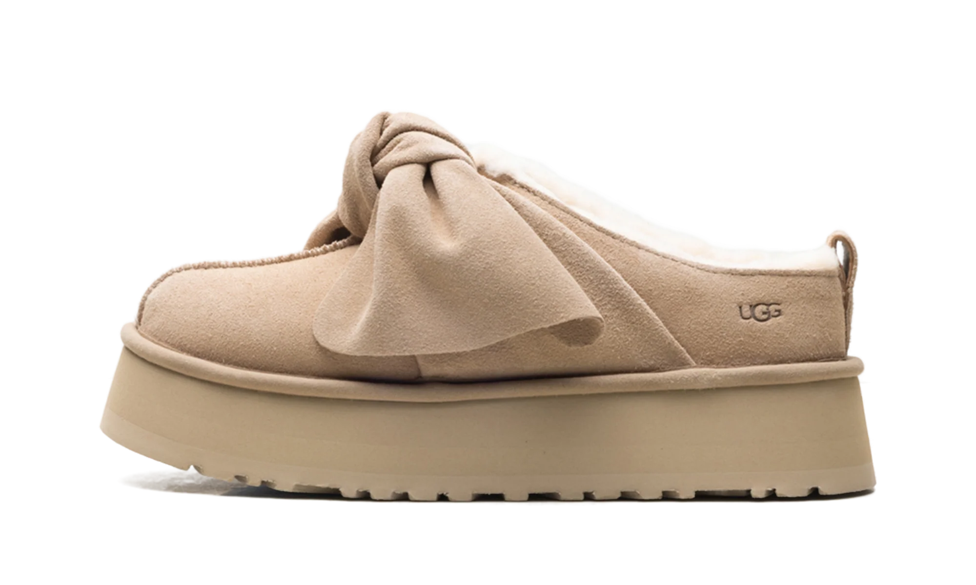 Platform Slip-On Bow Slipper WMNS "Sand" 1176290 SAN