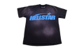 Classic Gel Print T-Shirt "Black / Blue" HSR149