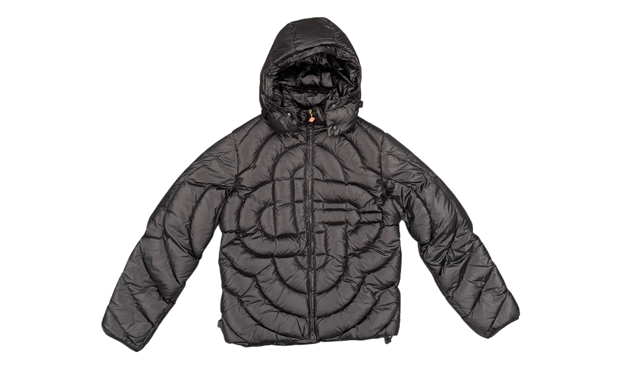 Monogram Quilted Nylon Down Puffer Jacket "Black" M AW25 OT 140 01