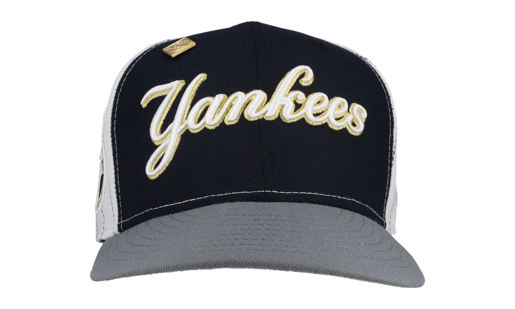 59FIFTY New York Yankees 1962 Fitted Hat "Pinstripe Pinwheel - Black / Grey" 123451297540