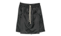 Rick Owens Woven Kilt Shorts "Black" MON32