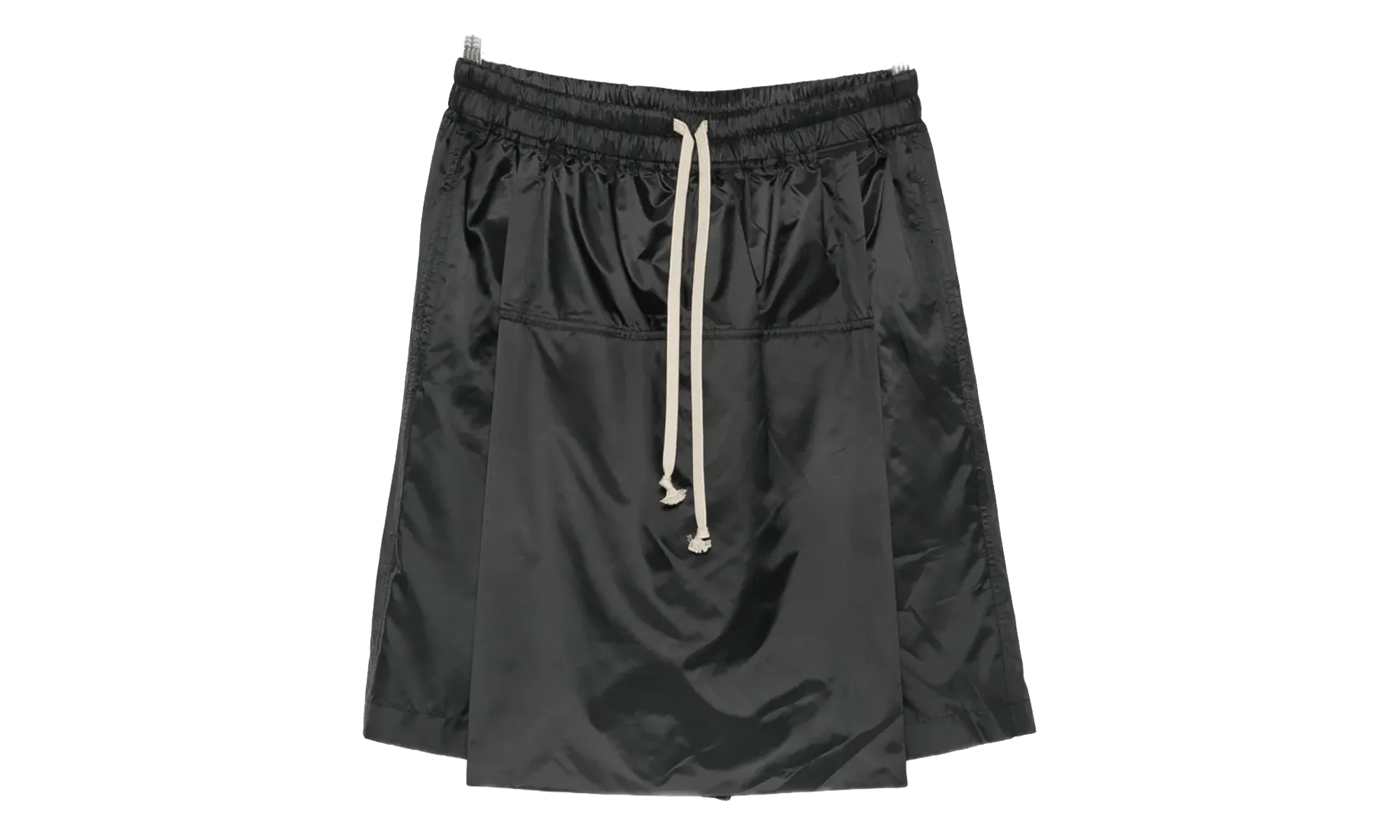 Rick Owens Woven Kilt Shorts "Black" MON32