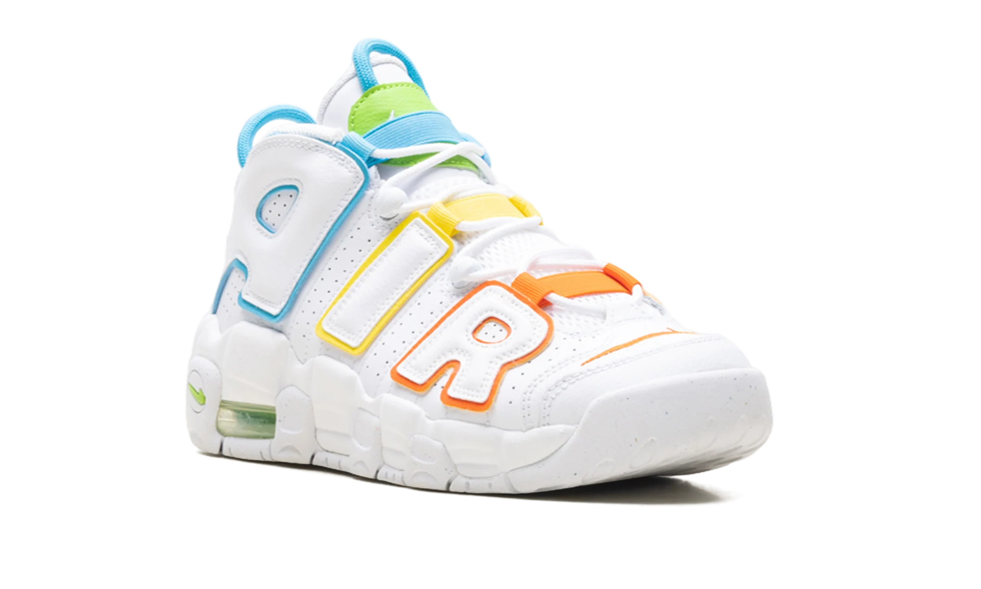 Air More Uptempo GS "White Multi-Color" FJ4624 100