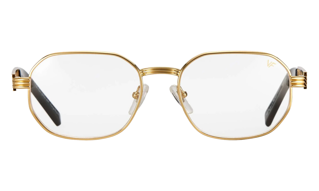 Hustler Jacques Cartier Edition 24KT "Yellow Gold / Clear" JCHU2 0002 11B5